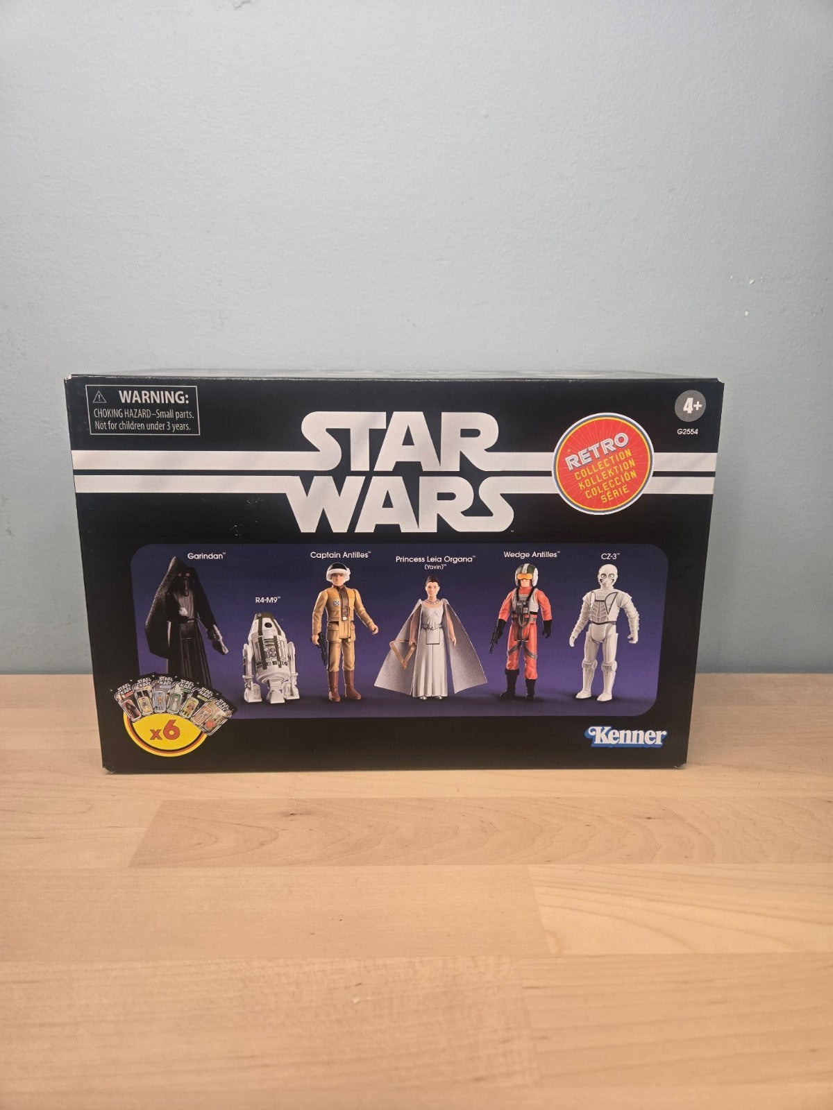Star Wars Retro Collection 6-Pack box front