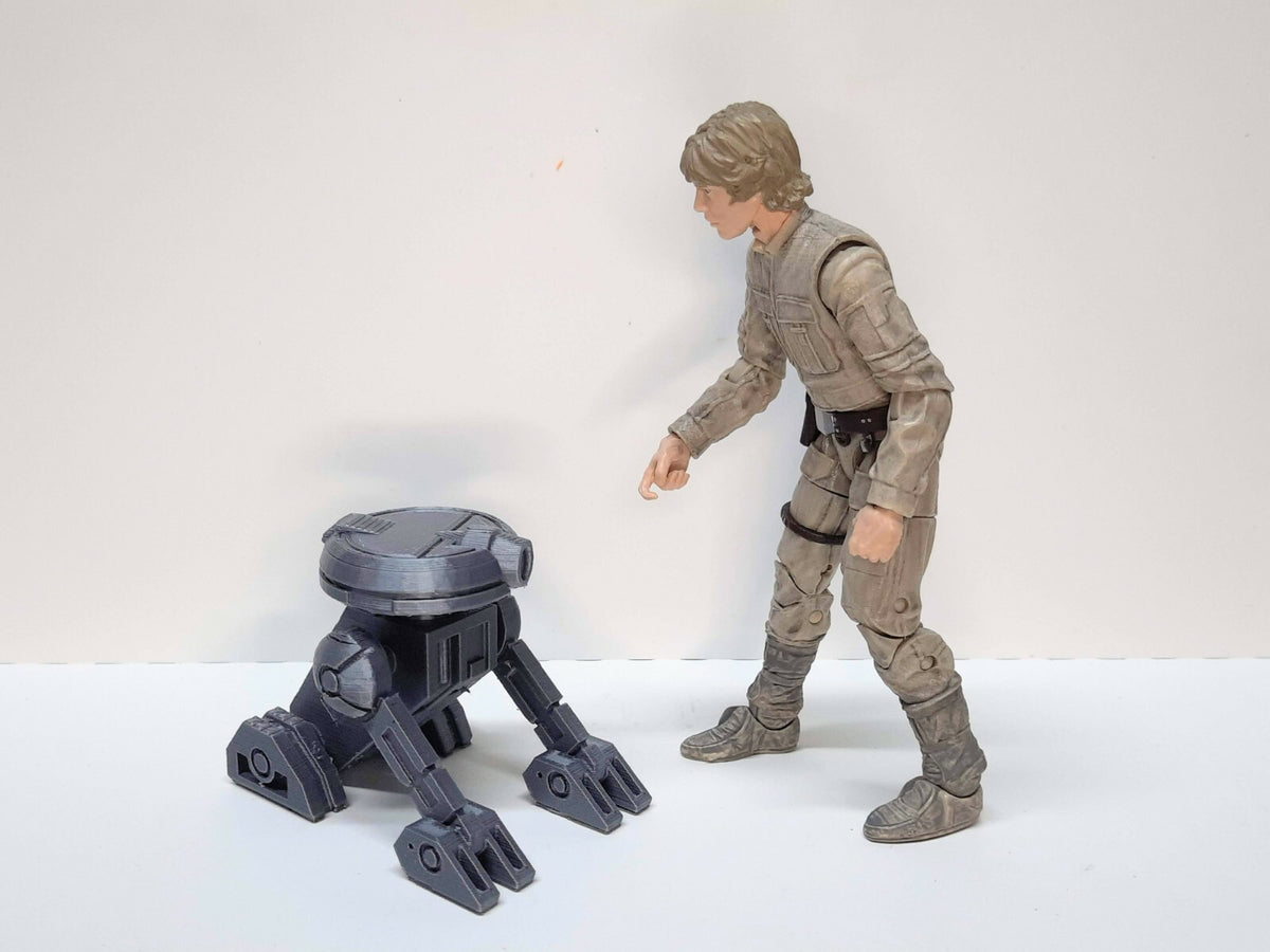 Star Wars Custom 3D Printed **T3-M4** 6 Inch Scale Unpainted The Black Series w/ luke