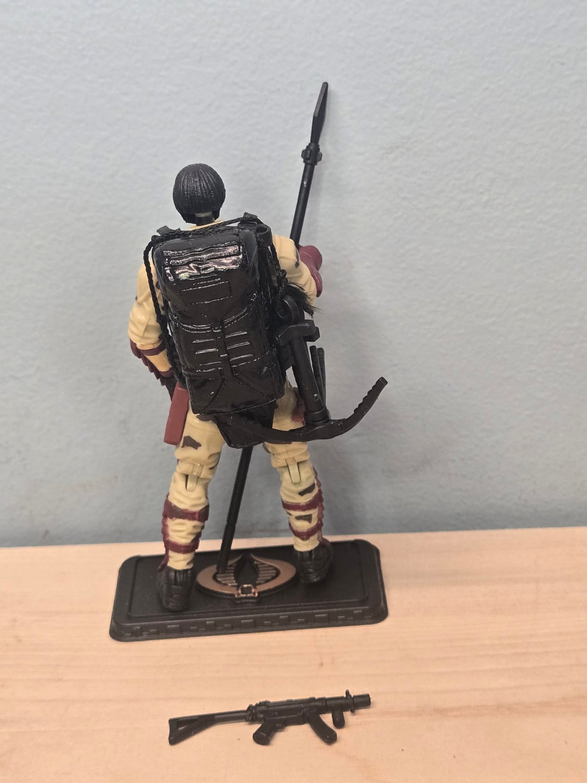 G.I. Joe Pursuit of Cobra Rock Viper 2011 loose back