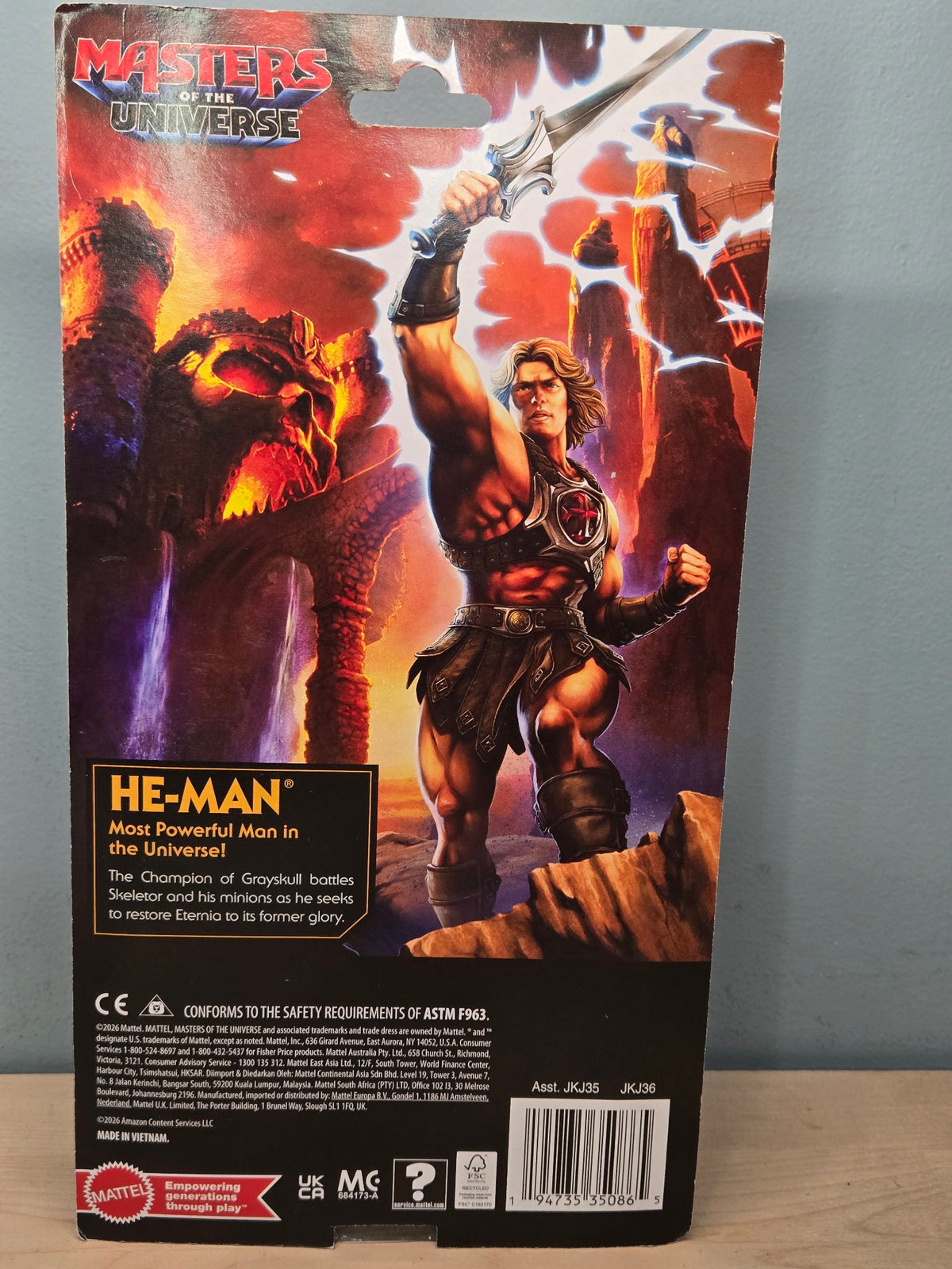 He-Man card back