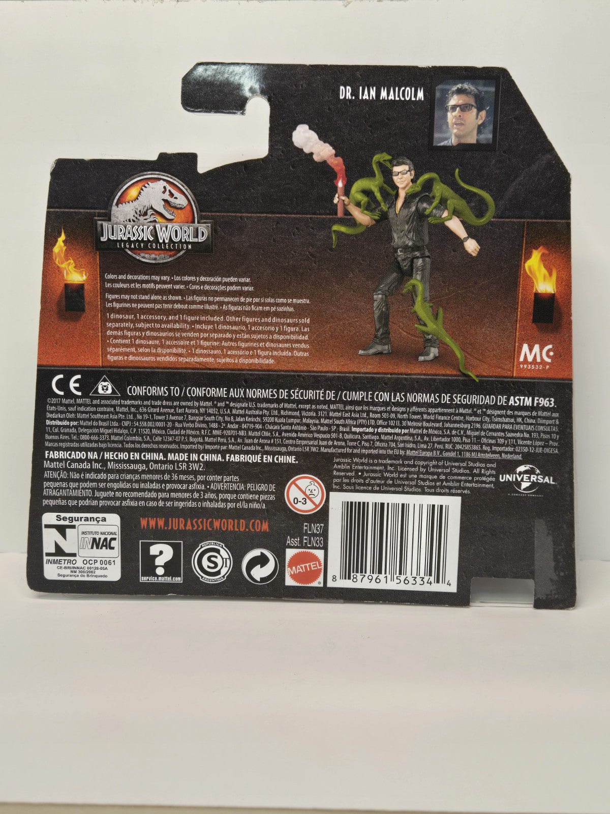 Jurassic World Legacy Dr. Ian Malcolm 4" Target Excl.