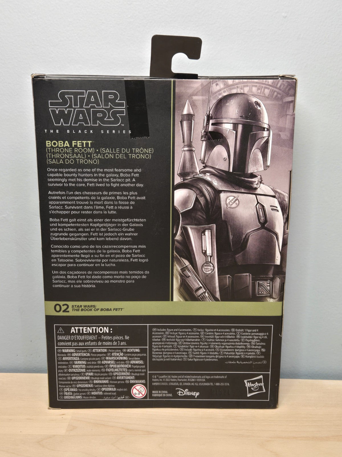 SW Black Series 5-Figure Lot: Bane, Vanth, Fett, Leia