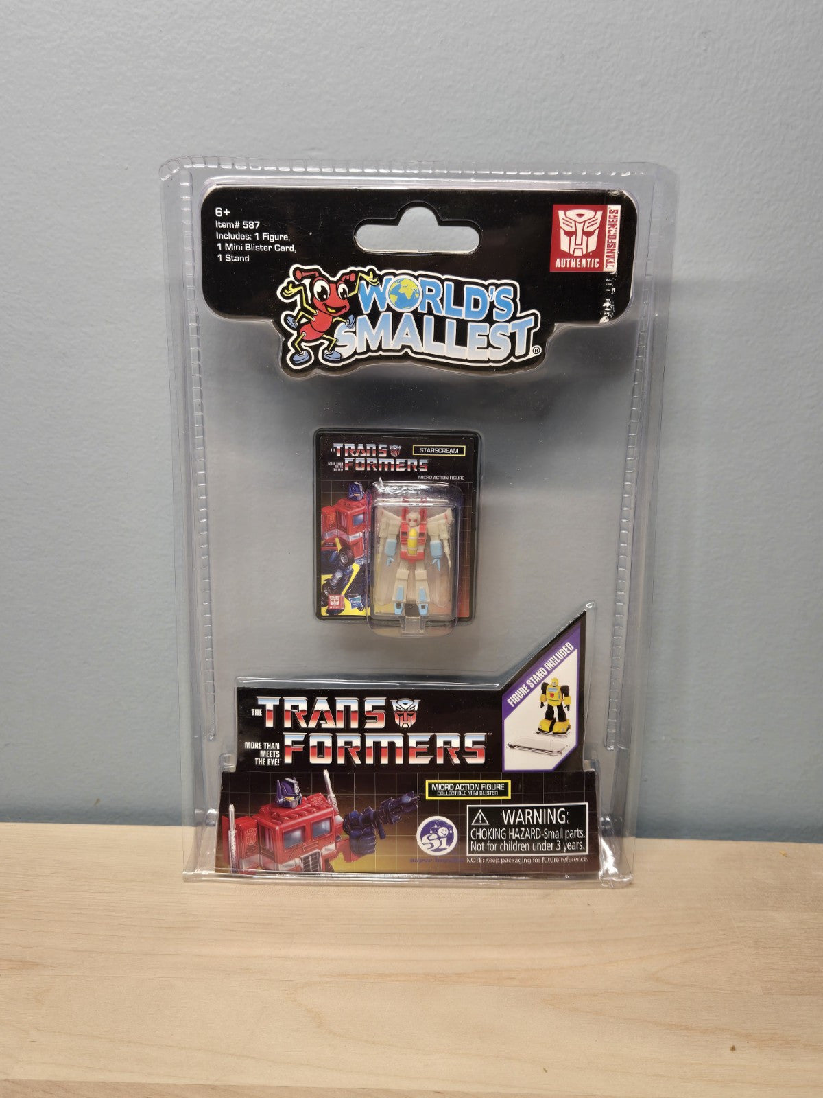 World's Smallest Transformers Series 1 MOC Set of 3