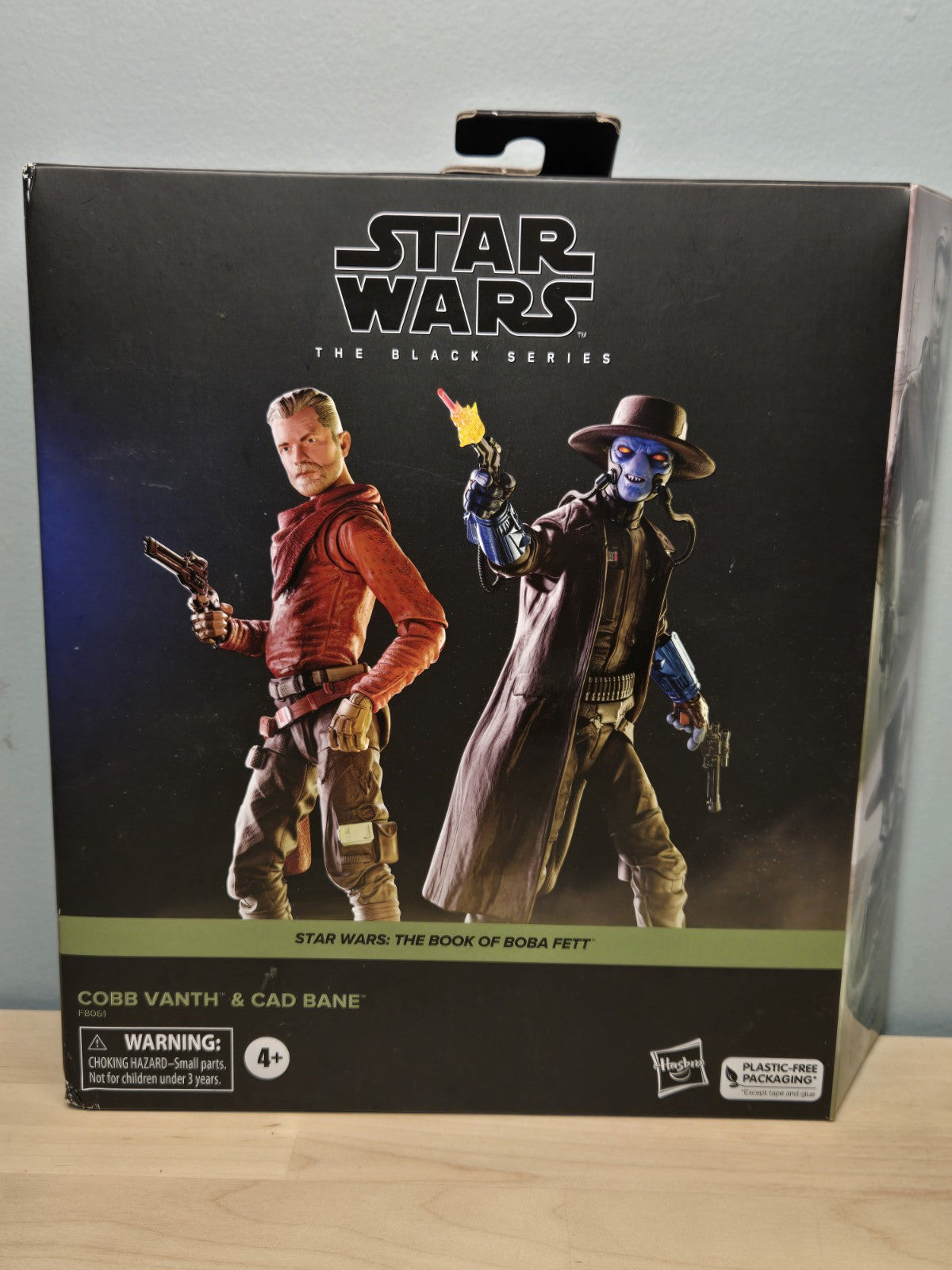 SW Black Series 5-Figure Lot: Bane, Vanth, Fett, Leia