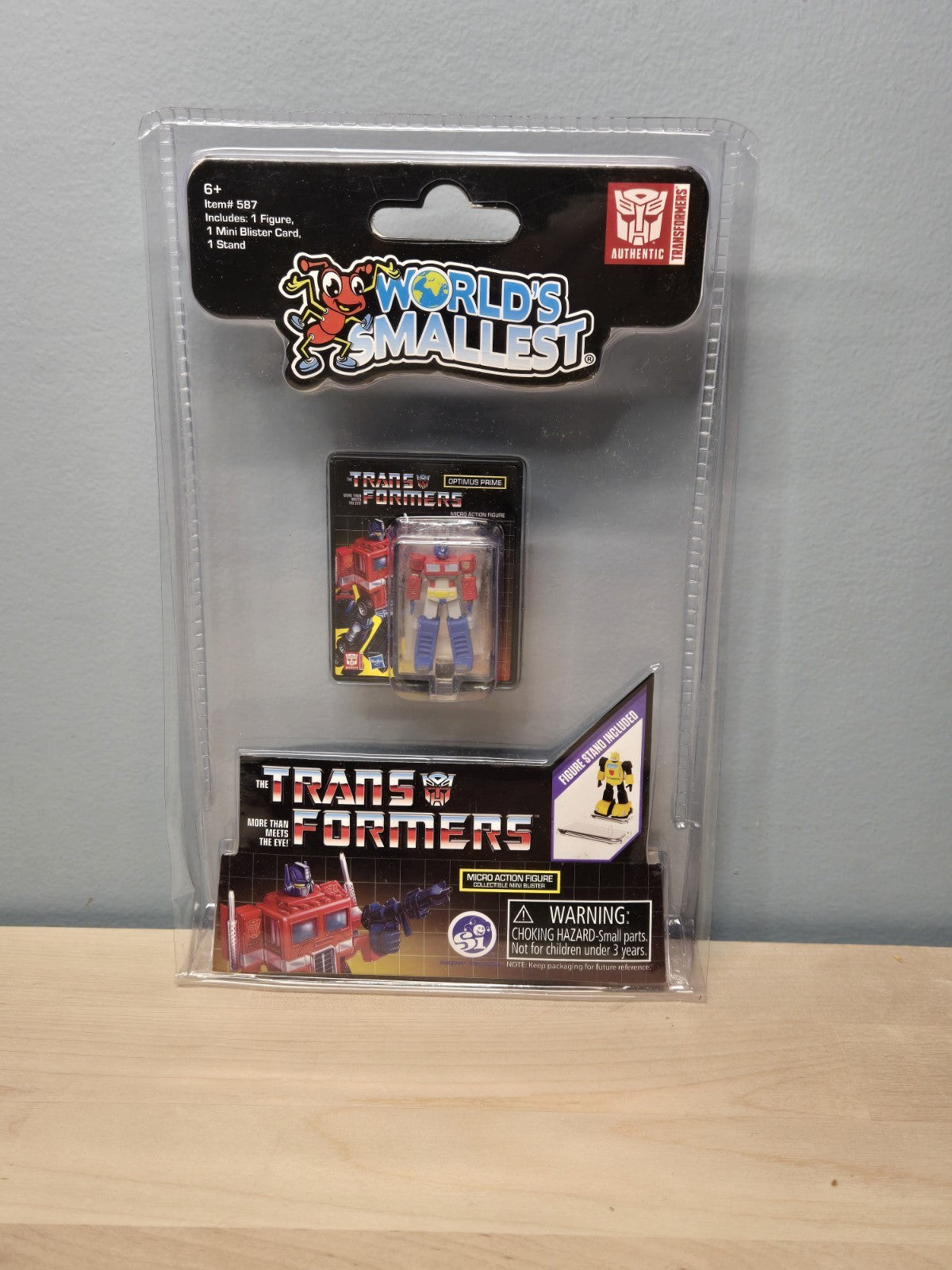 World's Smallest Transformers Series 1 MOC Set of 3