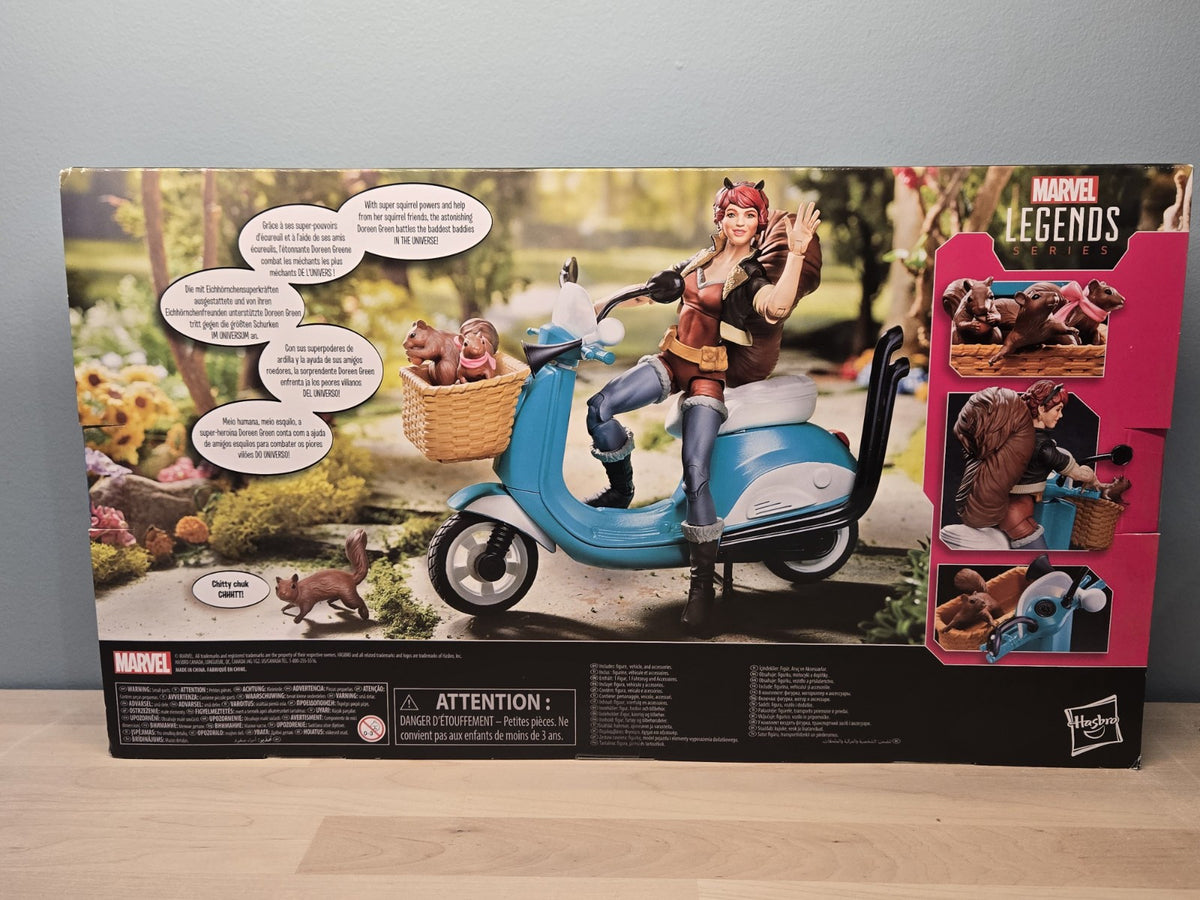 Marvel Legends Squirrel Girl with Scooter MIB