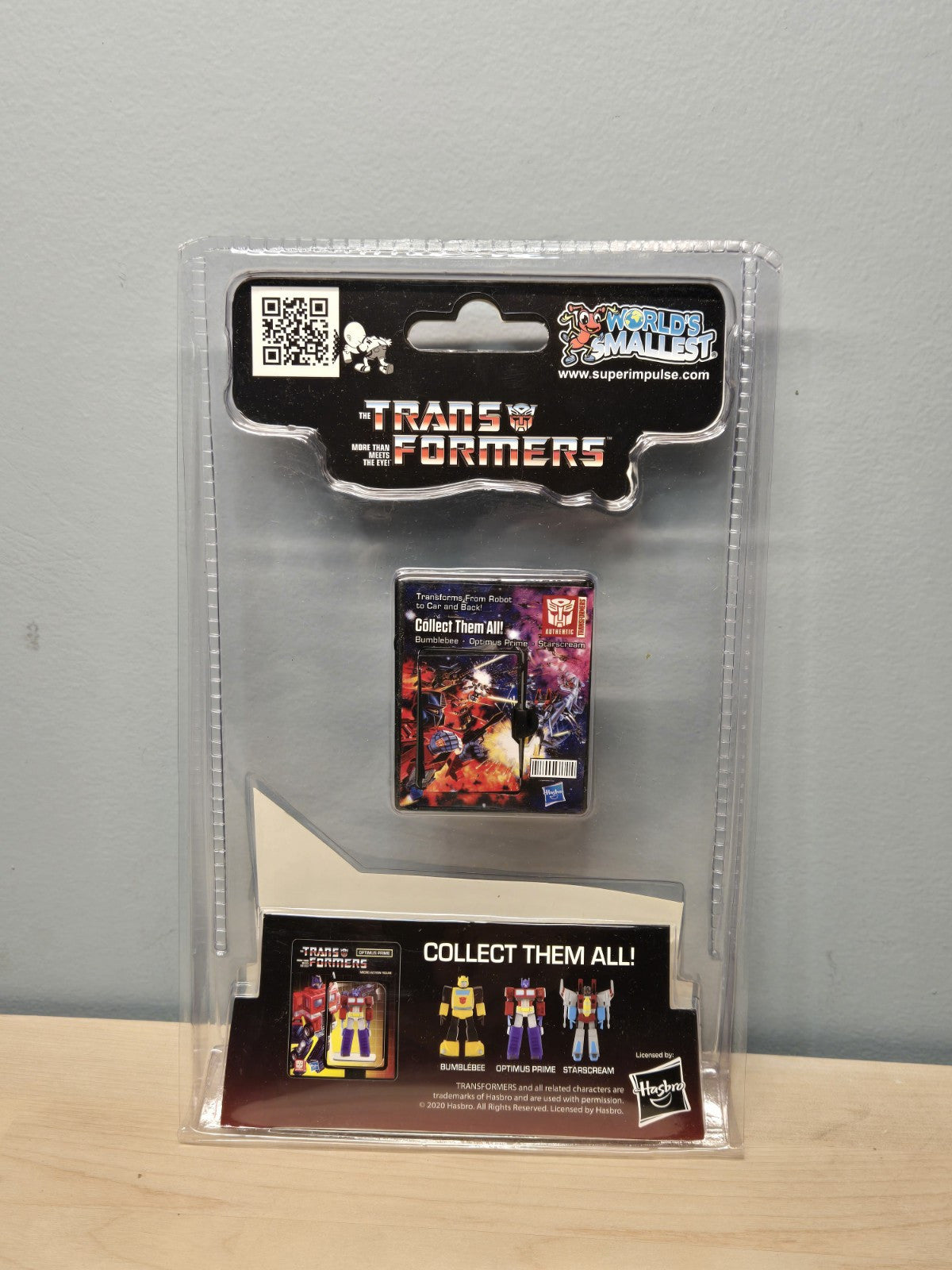 World's Smallest Transformers Series 1 MOC Set of 3