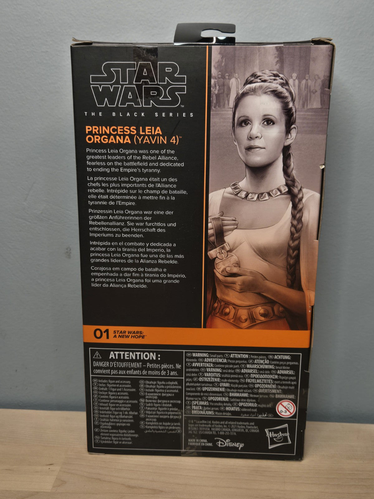 SW Black Series 5-Figure Lot: Bane, Vanth, Fett, Leia