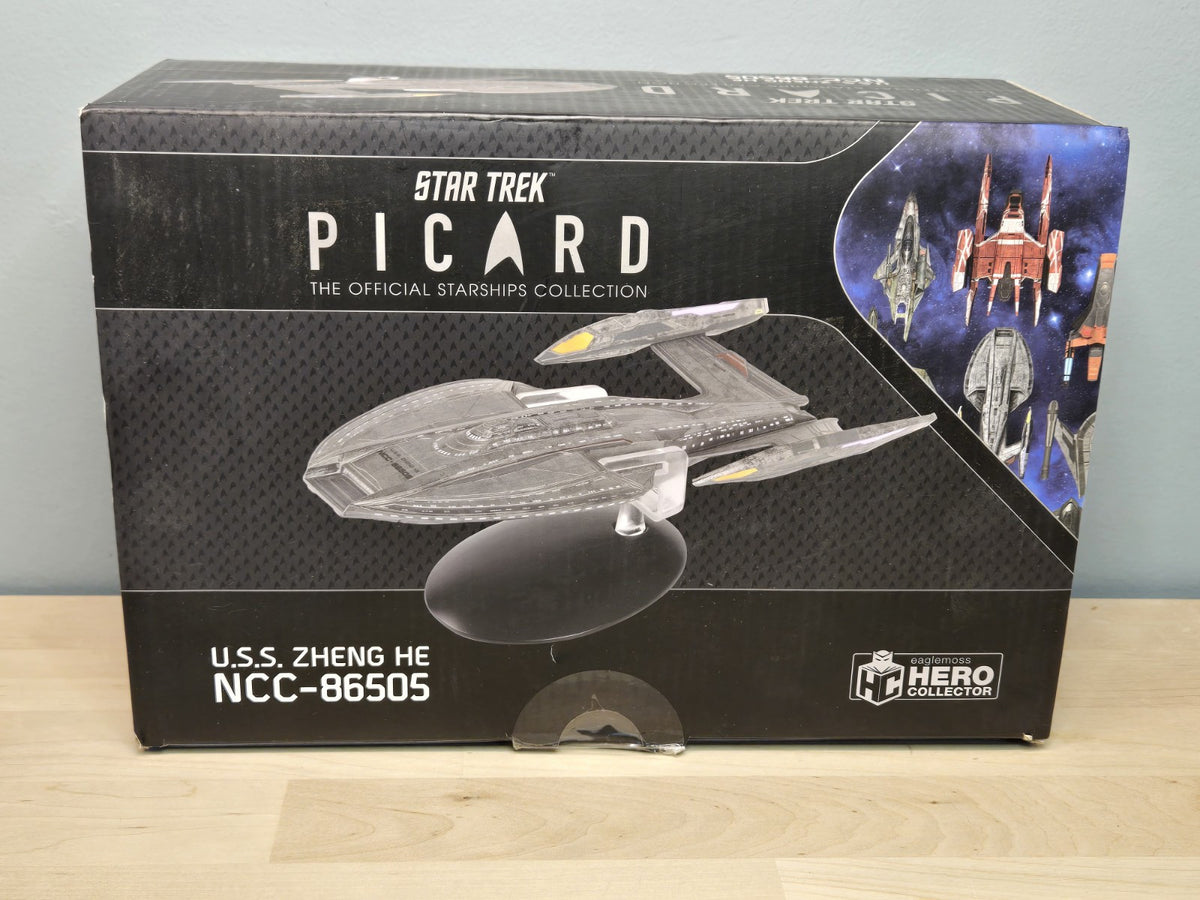 Star Trek Eaglemoss USS Zheng He NCC-86505 9" Die-Cast