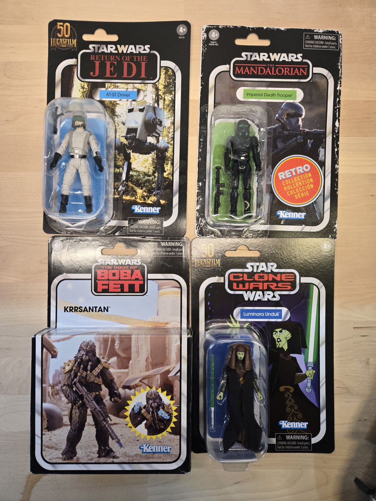 SW Vintage Collection MOC Lot: Krrsantan, Luminara
