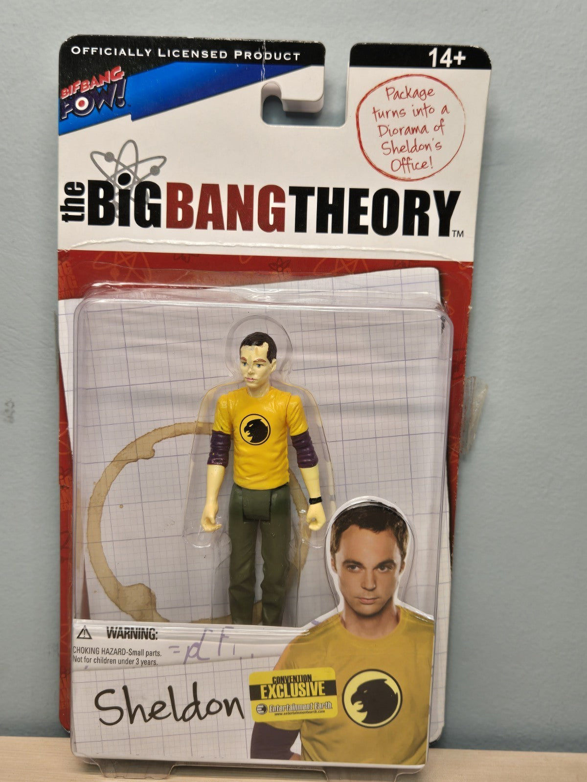 The Big Bang Theory Sheldon Hawkman Figure SDCC 2014 MOC
