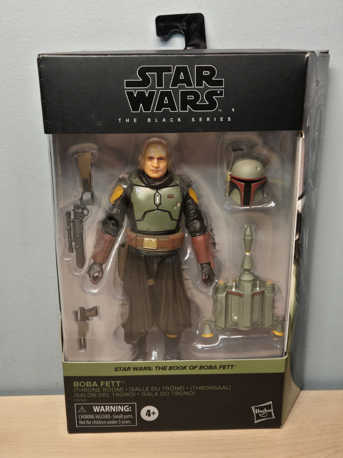 SW Black Series 5-Figure Lot: Bane, Vanth, Fett, Leia