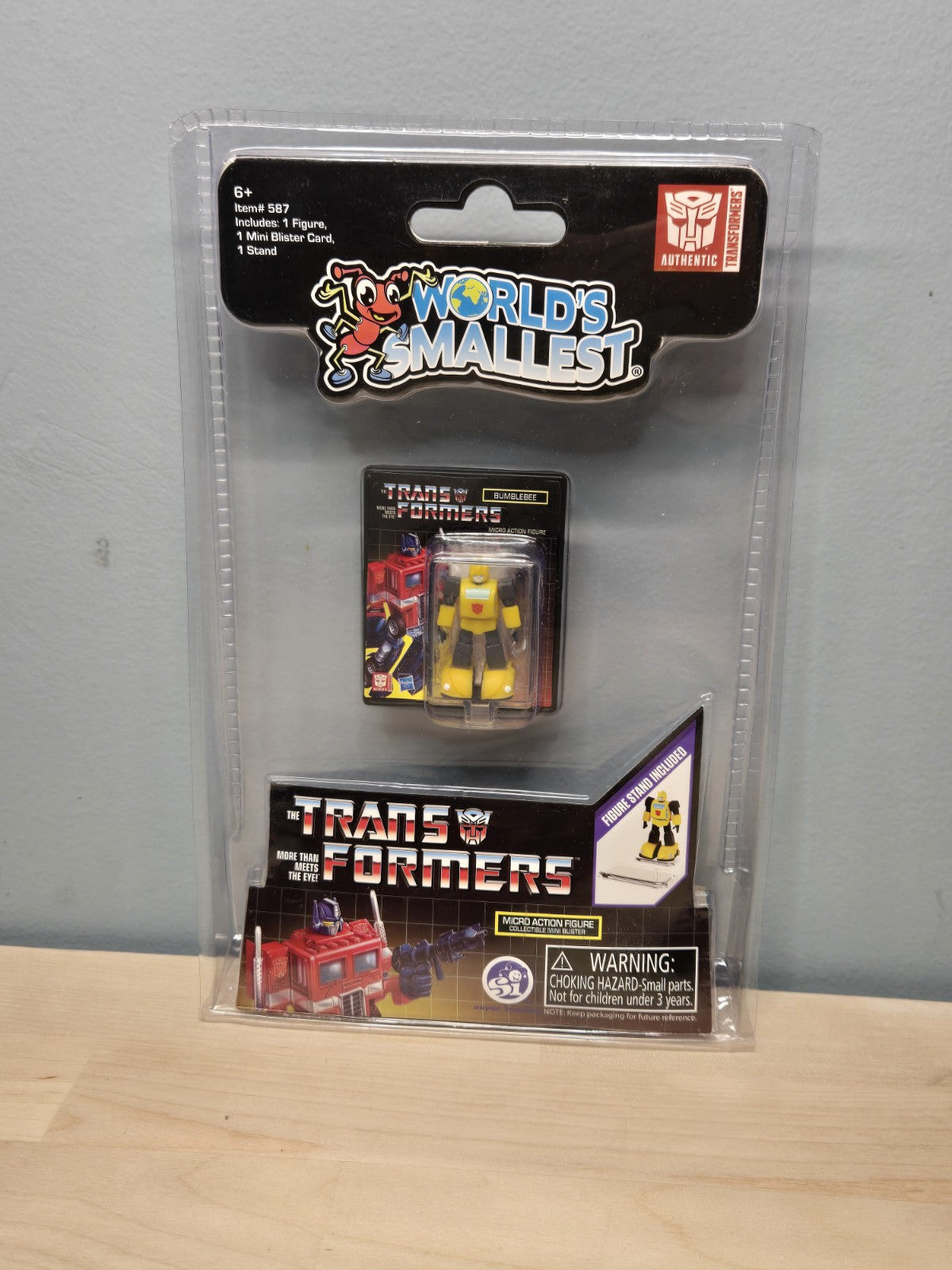 World's Smallest Transformers Series 1 MOC Set of 3