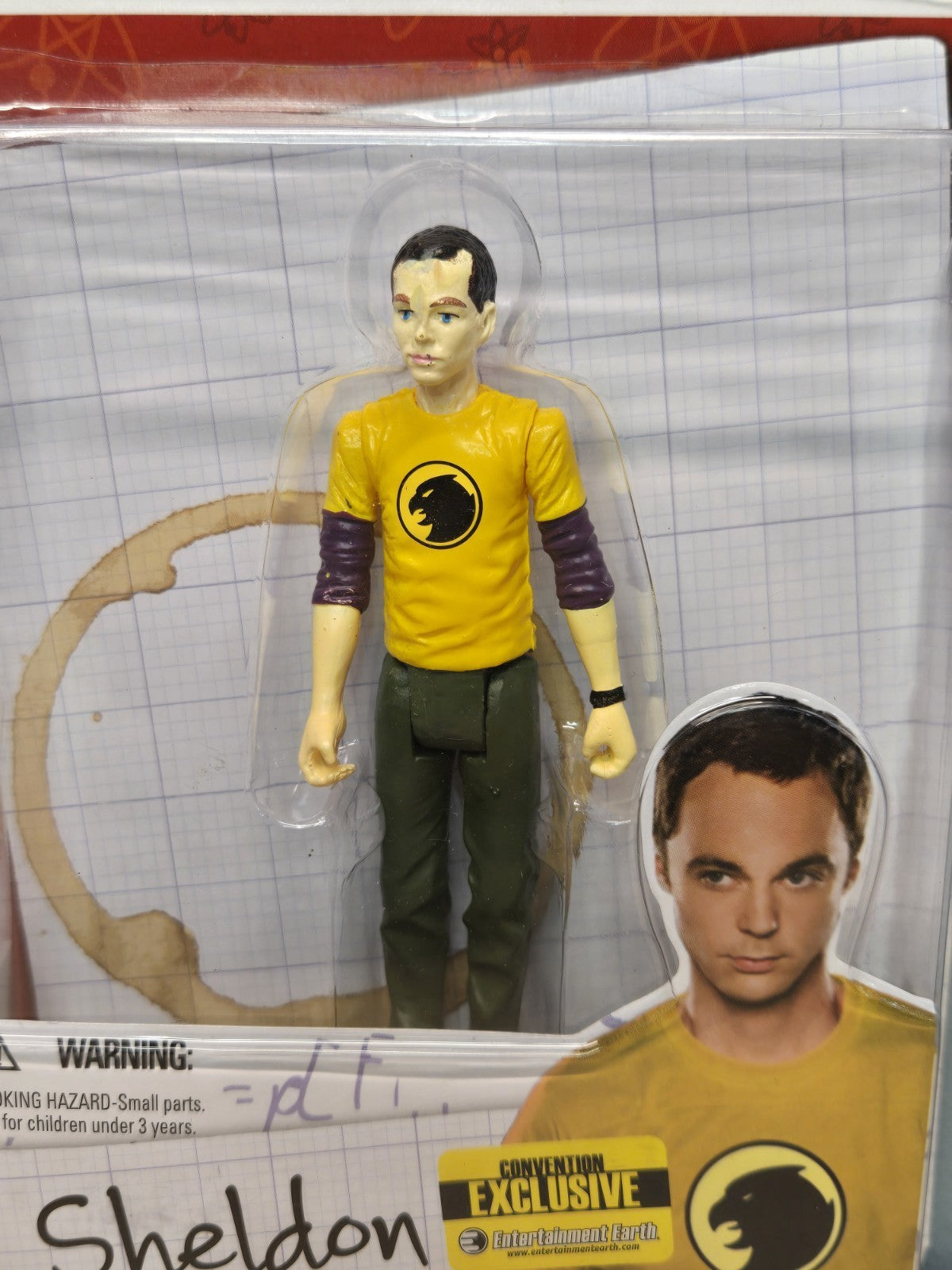 The Big Bang Theory Sheldon Hawkman Figure SDCC 2014 MOC